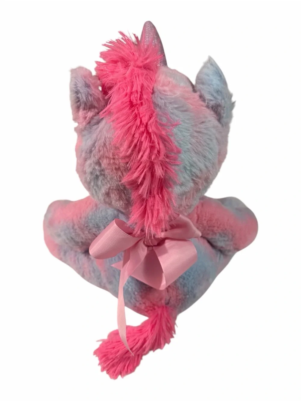 Comfort Bay 2pc Set Pink Unicorn Stuffed Toy Plush & Fleece Throw